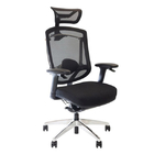 Marrit X Ergonomic Black Office Chair Executive Seating With Headrest Swivel Back Support