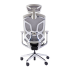 Ergonomic Swivel Grey Mesh Back Task Chair With 3D Armrest And Lumber Support