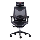 65mm PU Castor Swivel Gaming Chairs Ergonomic Office Seating With Lumbar Support
