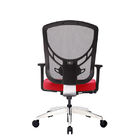 Black Wintex Mesh Computer Task Chairs Red Upholstery Foam Seating 3D Adjustable Arms