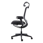 Mid Back Headrest Black Built-in Mechanism Mesh Back Ofiice Chair