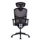 Plastic Frame Silver PU Design Breathable Computer Mesh Gaming Chairs