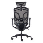Bright Black Powder Coated Dvary Office Chair Breathable Mesh Ergonomic Manager Seating
