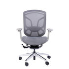 Five Start Base Grey Plastic Chair Tilting Tension Adjustable Mesh Office Chairs