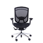 Smile Face Black Ergonomic Office Chair A'PAS With Headrest Surface Rotation Adjustable
