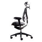 Mesh Ergonomic Cool Swivel Gaming Chair 3A System Computer Game Seating Silver PU