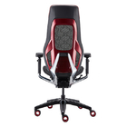 High Strength Mesh Gaming Chairs Executive Aluminum Red Decorating Rocket Back