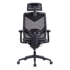 Breathable Swivel Gaming Chair GT 4D Arms Black PA Plastic Mesh