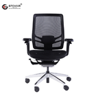 Height Adjustable Ergonomic Office Chair Nylon Base Swivel Mesh PA Plastic