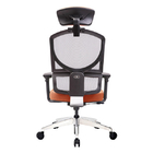 Mesh Swivel Office Chairs Back Automatic Supporting With Headrest Rolling