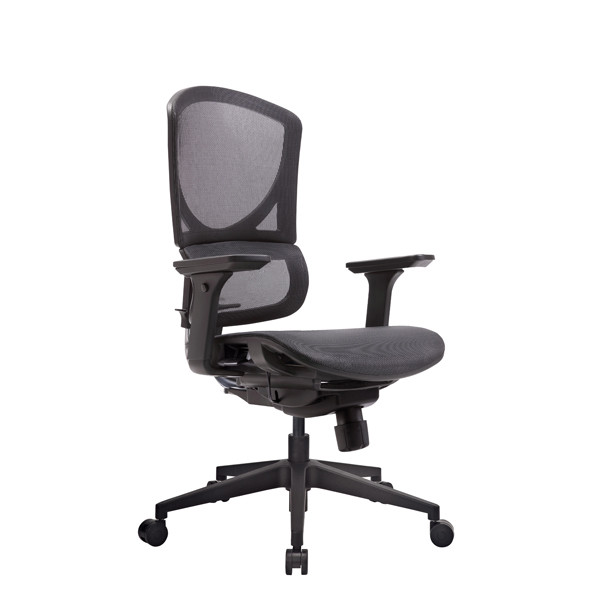 Reclinable Ergonomic Mesh Office Chair with Nylon Leg Computer Task Chair ​