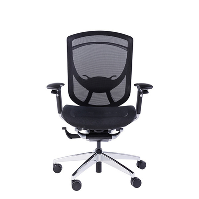 IFIT X Swivel Office Staff Chairs With Armrest Chromed Aluminum