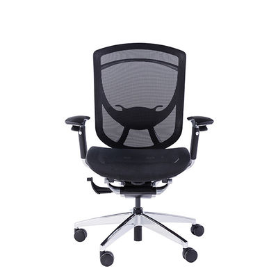 High Back Adjustable Headrest Tilt Tension PU Wheels Ergo Office Chair