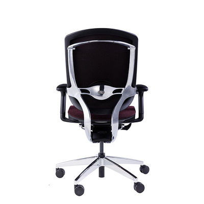 Marrit Red Swivel Chairs with Aluminum High Quality Ergonomic Office Chair