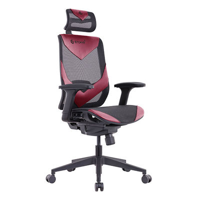Dynamic Lumbar Support Headrest Seat Adjustable Full Mesh Gaming Chairs