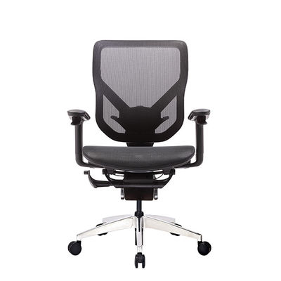 Foam Lumbar Support Online Office Chairs With 65mm PU Castors