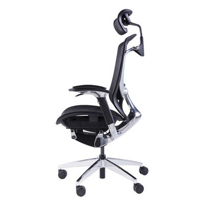 Black PA Ergo Curve All Mesh Office Chair Breathable Swivel Seating Chair