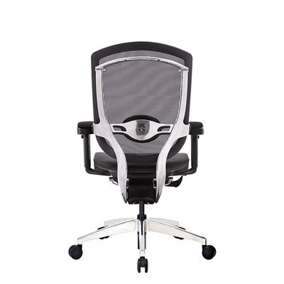 Adjustable Headrest With 4D Arms Tilt Function Lumbar Support And PU Wheels Swivel Office Chairs