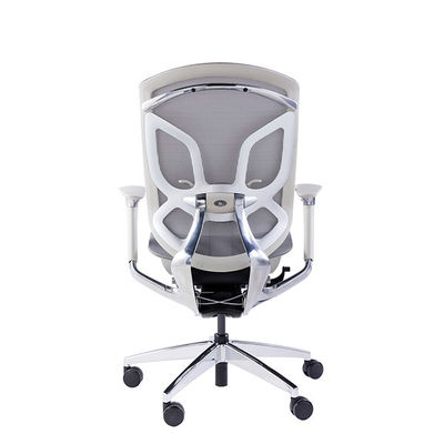 Five Start Base Grey Plastic Chair Tilting Tension Adjustable Mesh Office Chairs