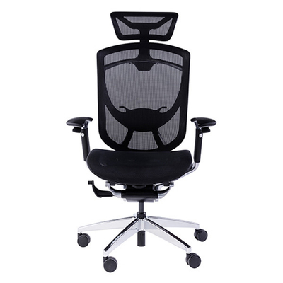 Mesh Comfortable 3D Headrest Support 360 Degrees Rotating Office Chairs