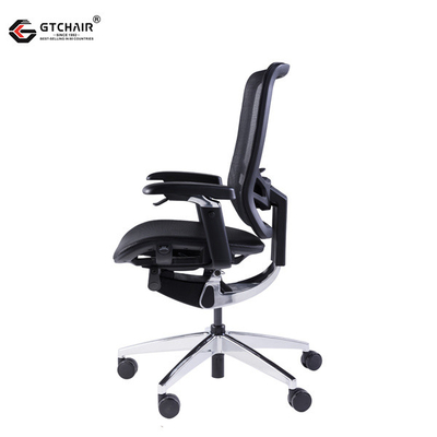 Height Adjustable Ergonomic Office Chair Nylon Base Swivel Mesh PA Plastic