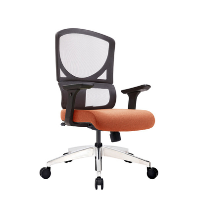 Polished Ergonomic Office Drafting Chair 340mm Nylon Base Height Adjustable